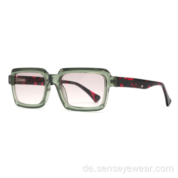 Mode Square Injection Acetat Polarisierte Sonnenbrille